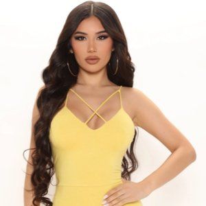 Sunset Smiles Maxi - Yellow